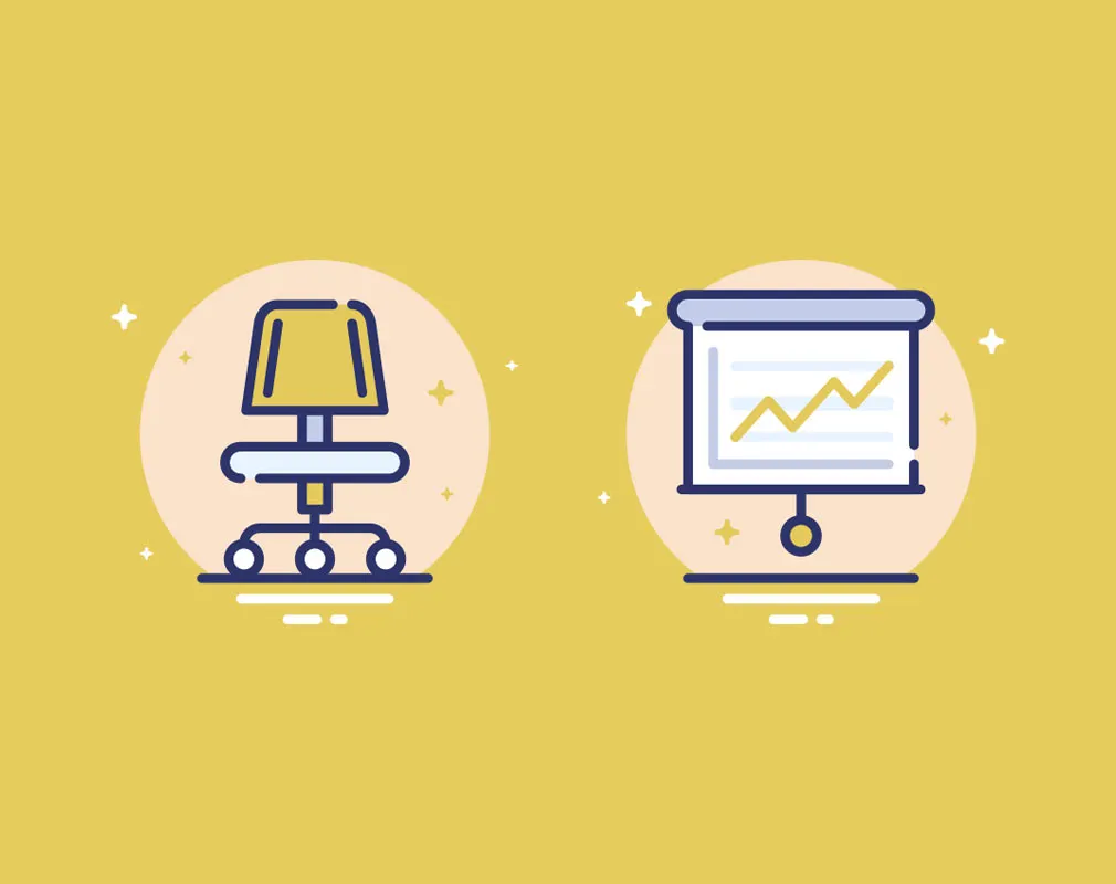Business Flat Icons Kit