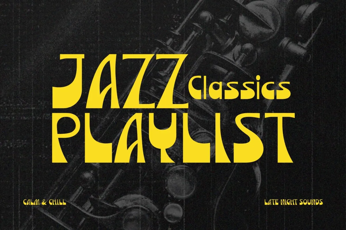 Soul Flare - Groovy Jazz Font