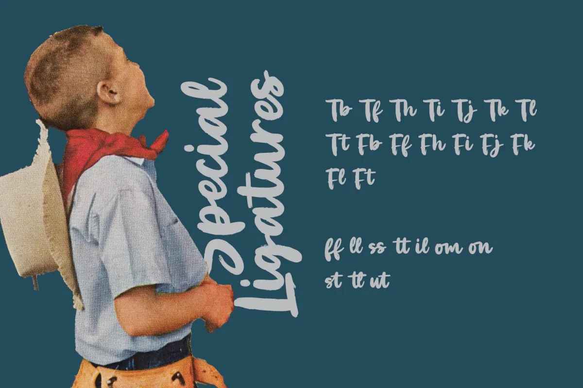 Bliss Sureal - Bold Brush Script Font