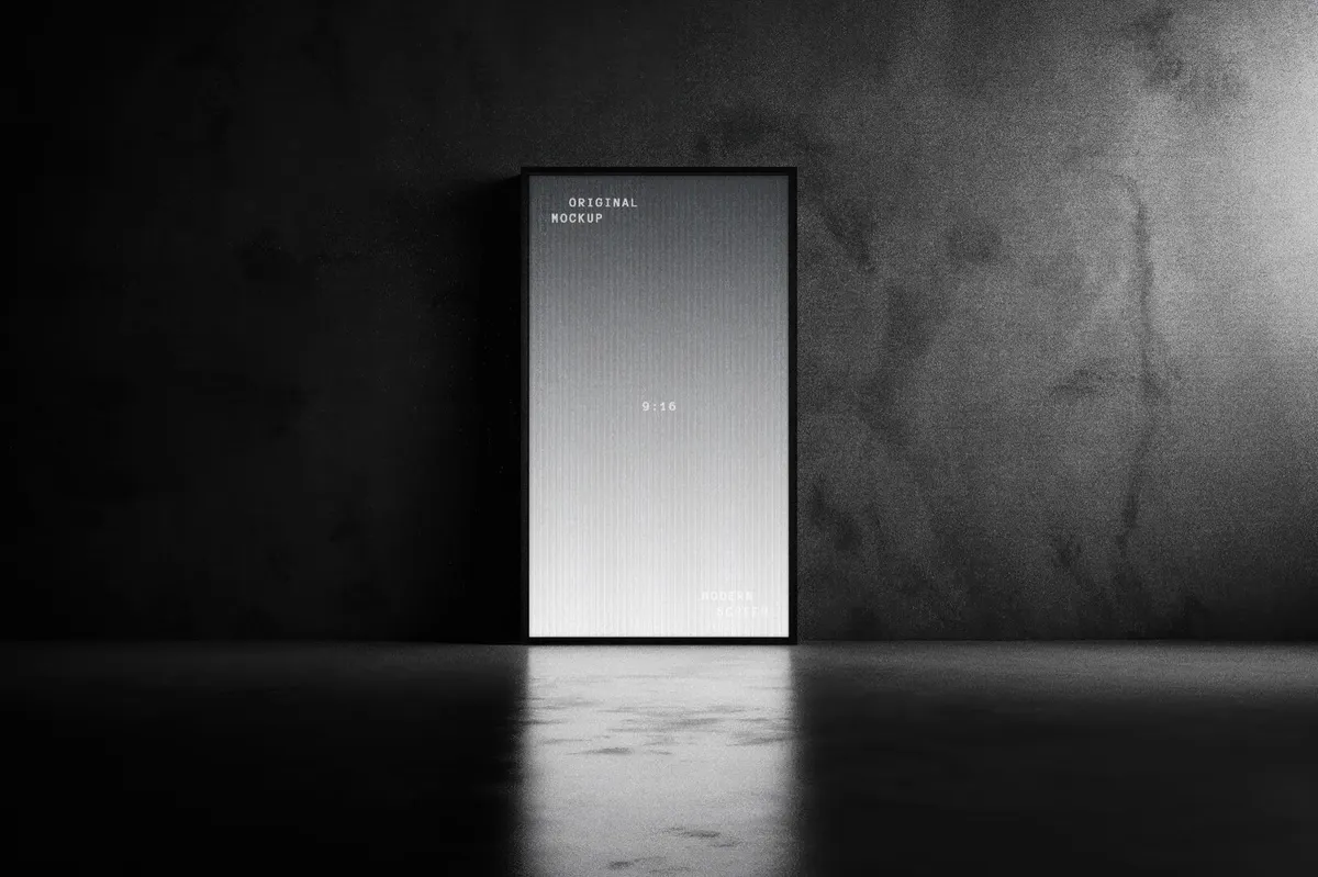 9:16 Vertical Screen Mockup