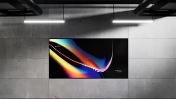 Horizontal Screen Display Mockup