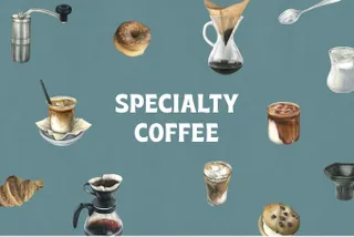 Specialty Coffee Watercolor Set