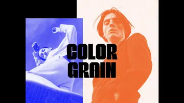 Color Grain Poster Effect