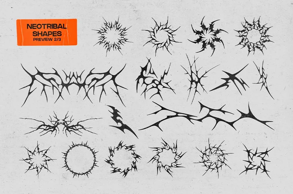 Neotribal Shapes Collection