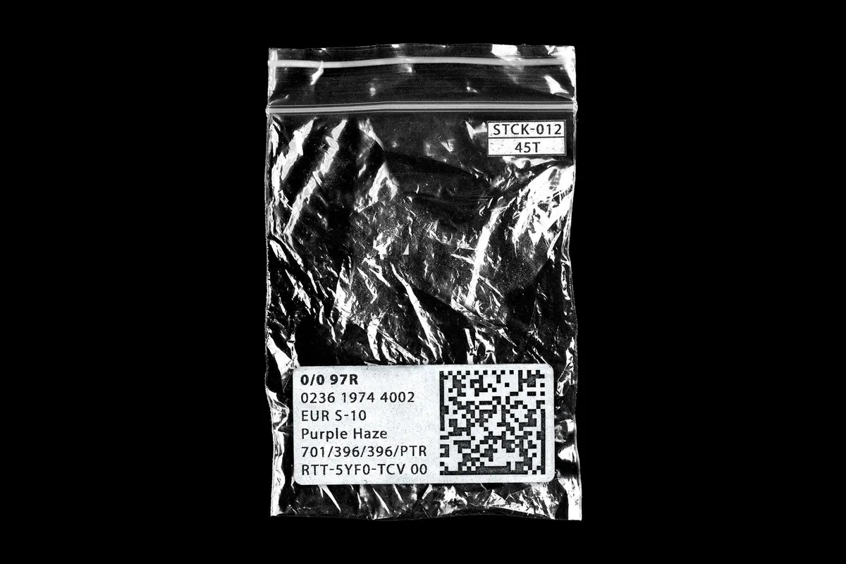 Crumpled Ziplock Plastic Bags