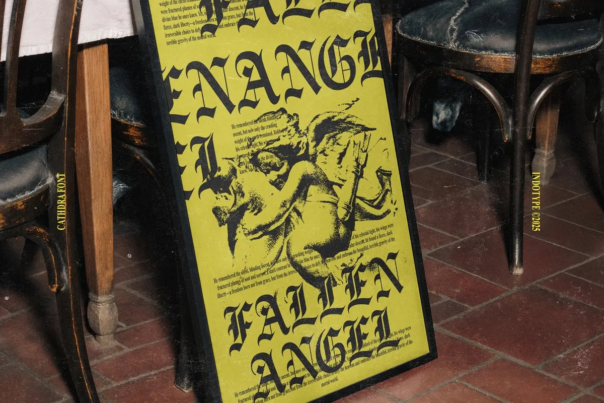 Cathdra - Gothic Blackletter Font