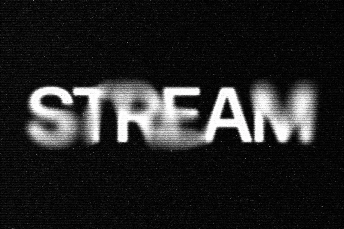 Dispersion Text Effect