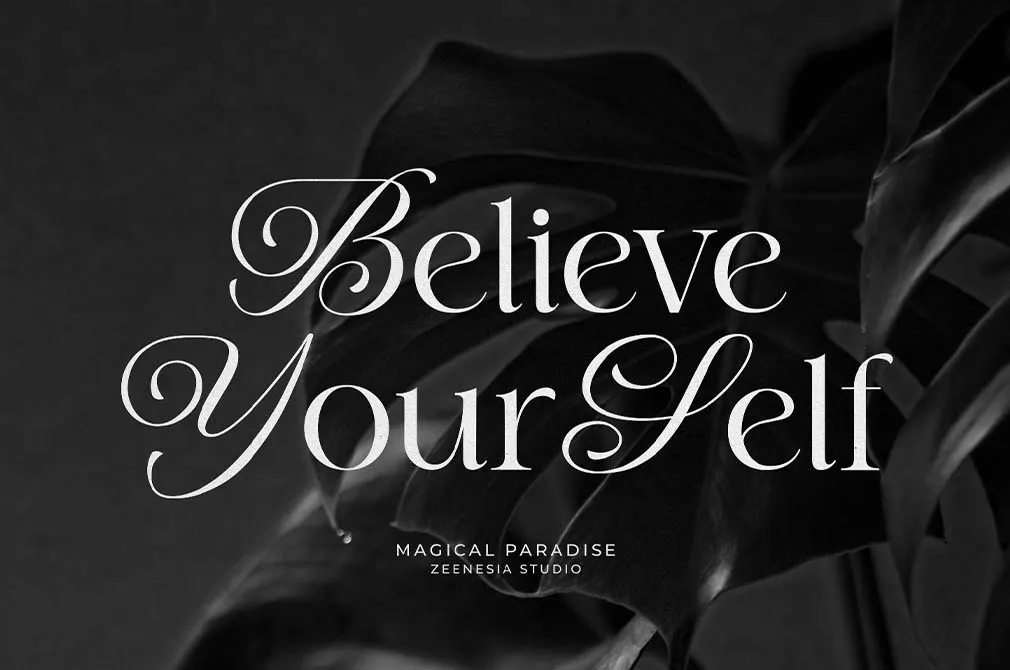 Magical Paradise — Modern Serif Typeface