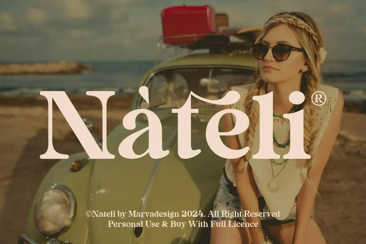 Nateli — Display Serif Font