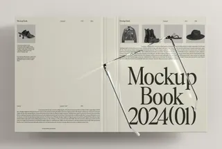 Minimal Book Mockup
