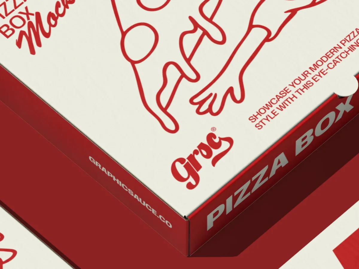 Pizza Box Mockup