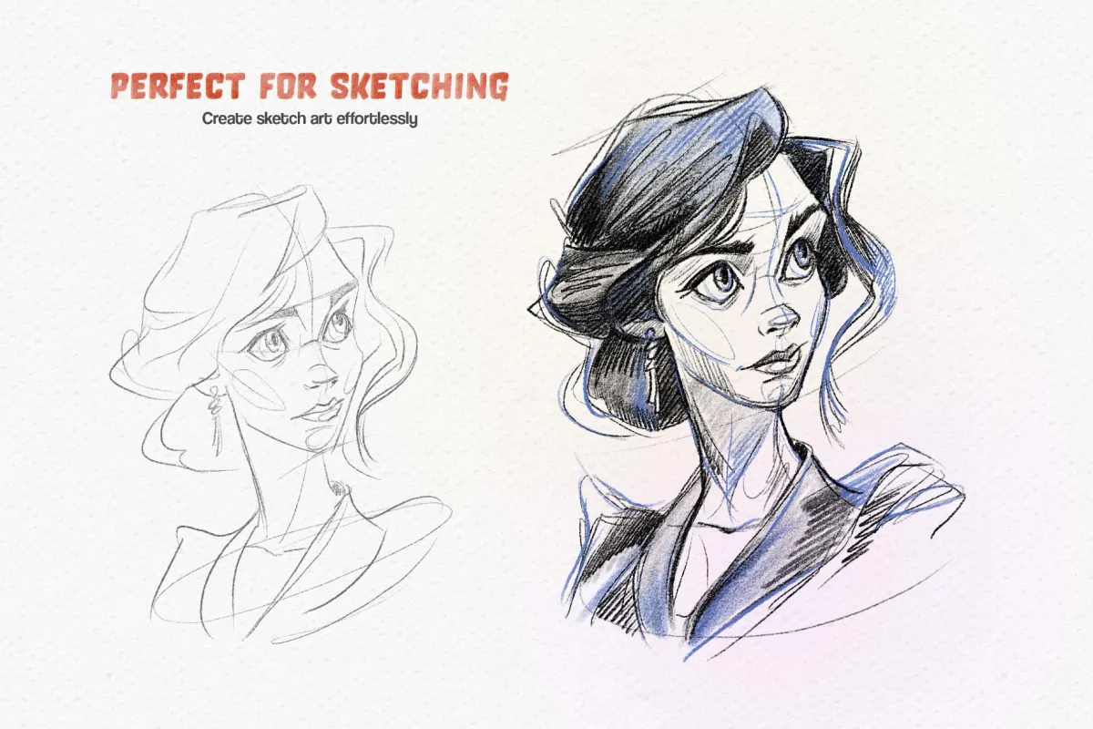 Pencil Party Procreate Brushes