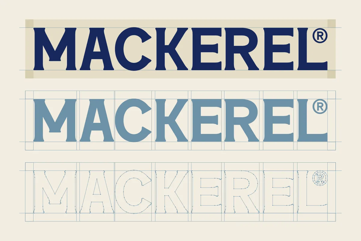 Mackerel Refined - Vintage Serif Display Font