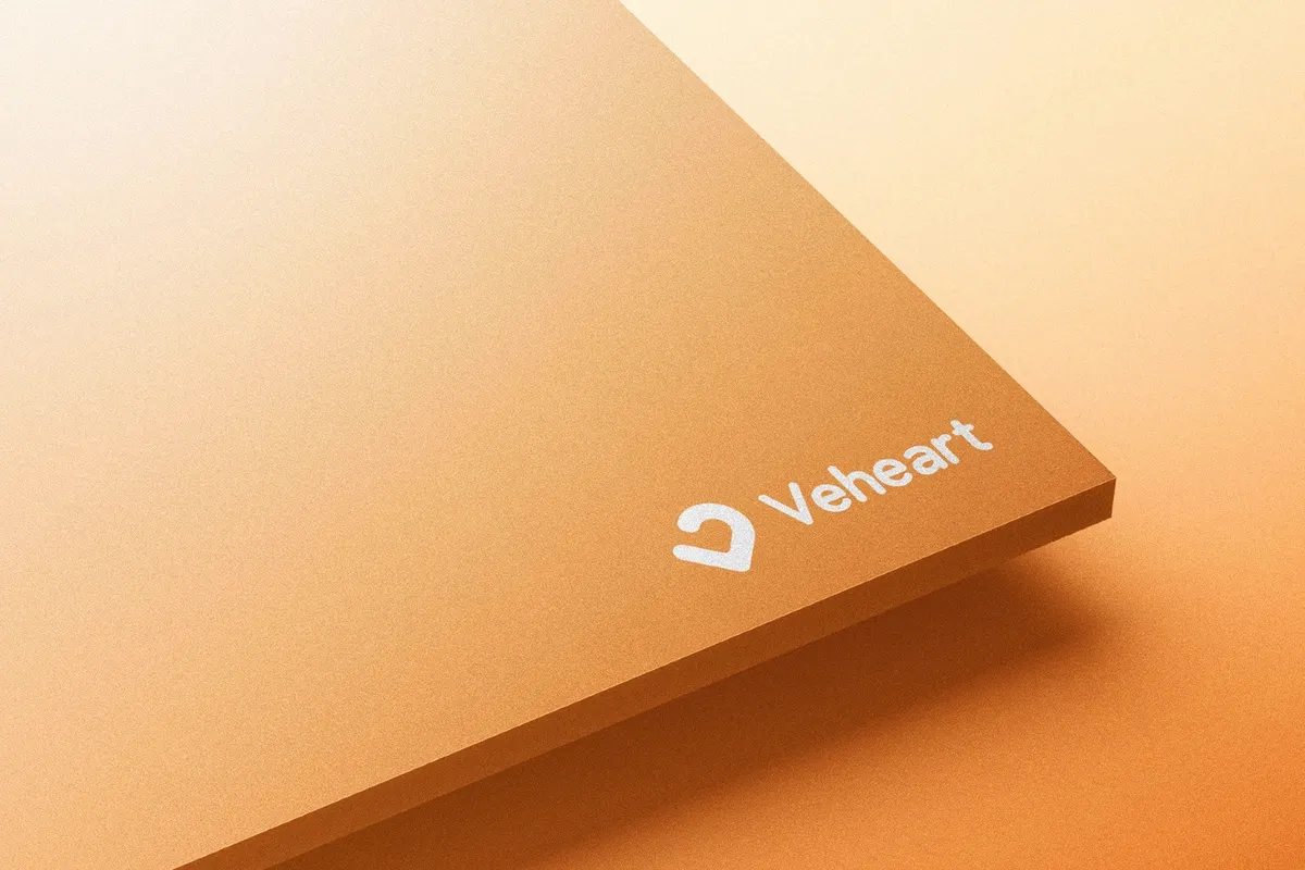 Beveled Card Edge Logo Mockup