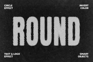 Concentric Ripple Text & Logo Effect