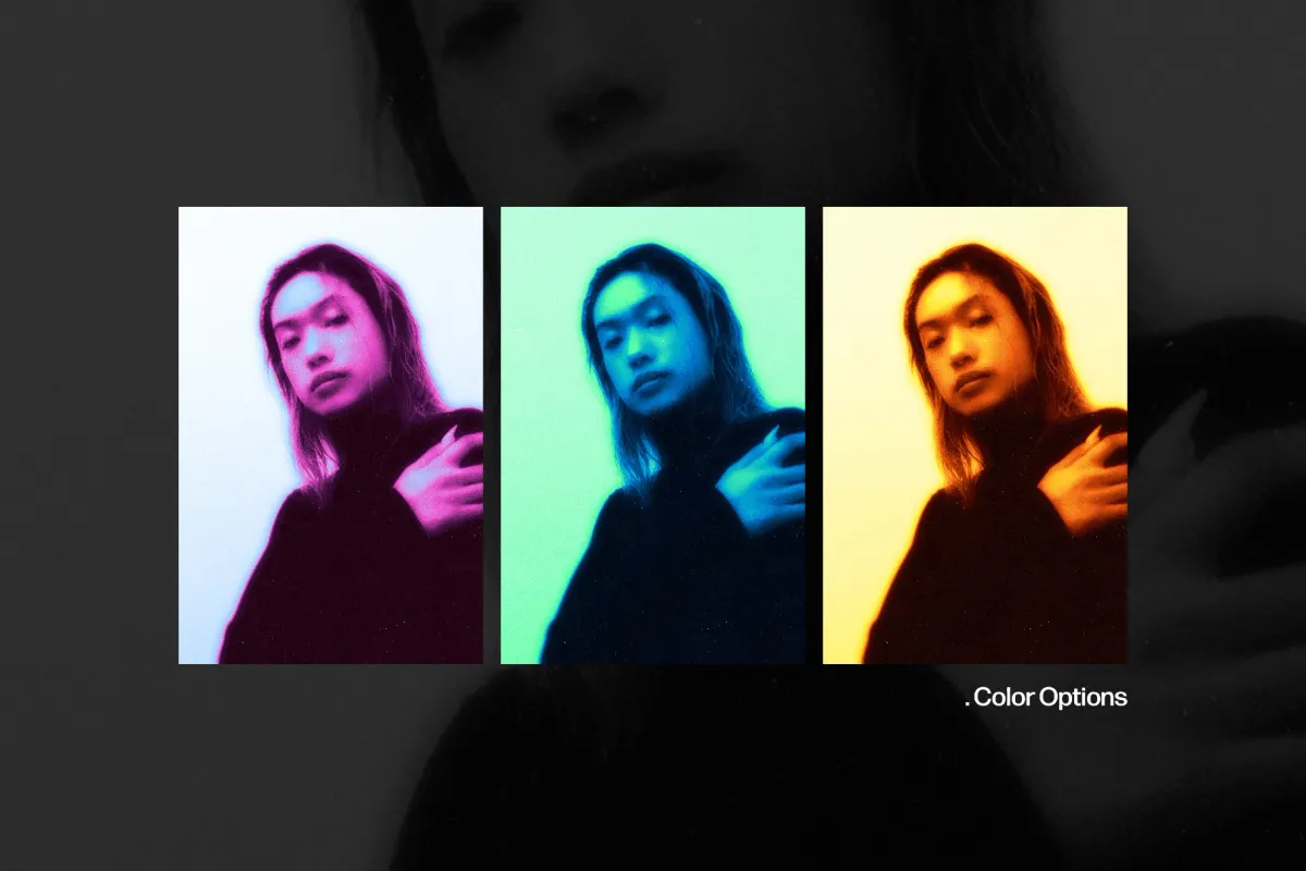Grainy Glow Photo Effect