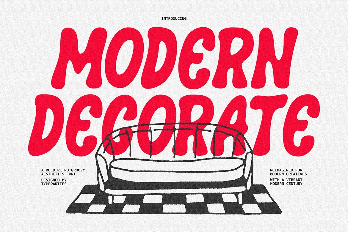 CandyPaint - Retro Groovy Font