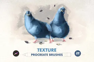 Texture Procreate Brushes & Papers