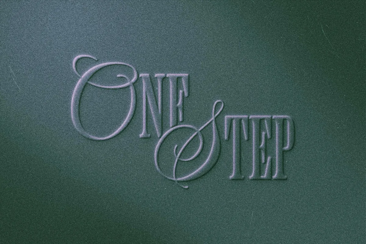 Suede Emboss Text Effect