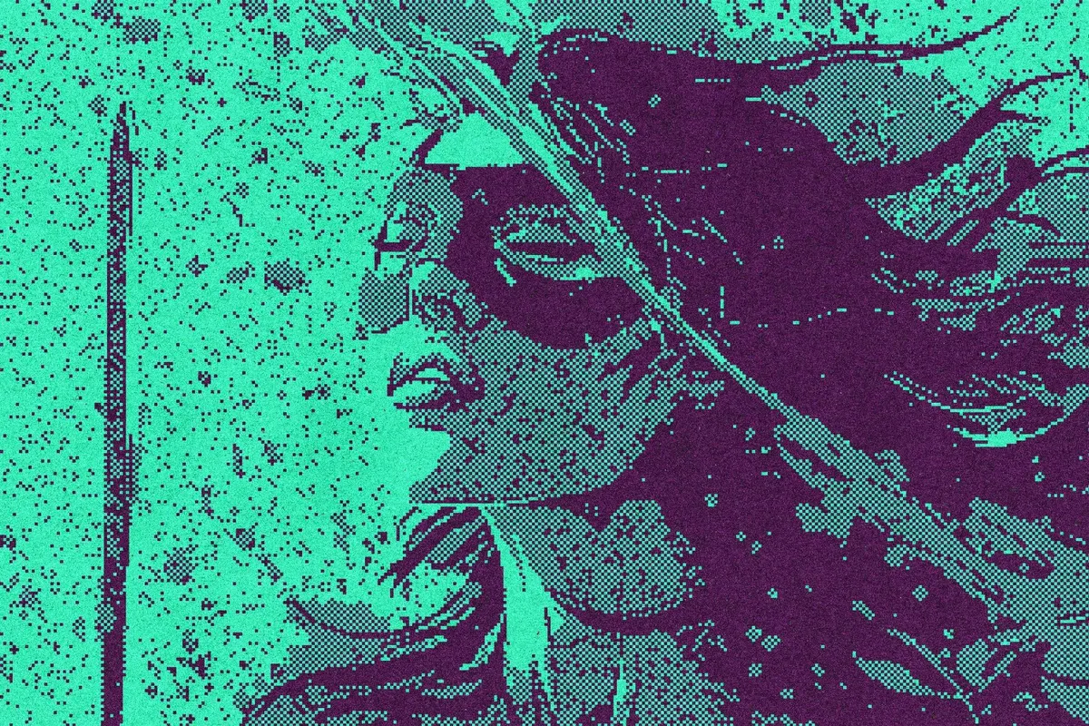 Retro Pixelated Effect