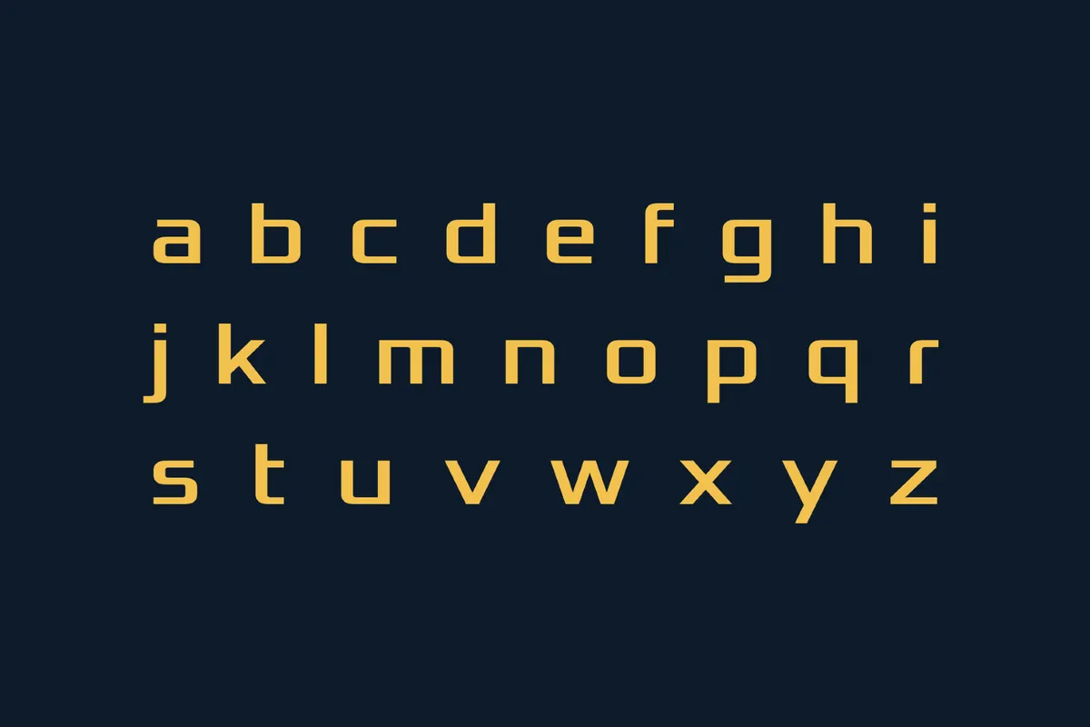 Xolonium - 90s Sci-Fi Font
