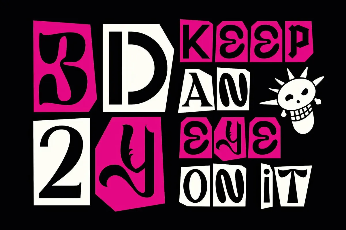 Punk Of Sad — Ransom Font