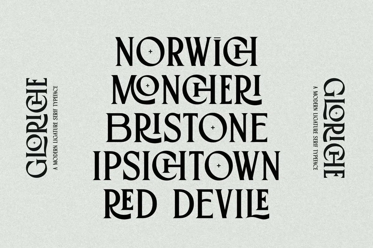 Gloriche Ligature Serif