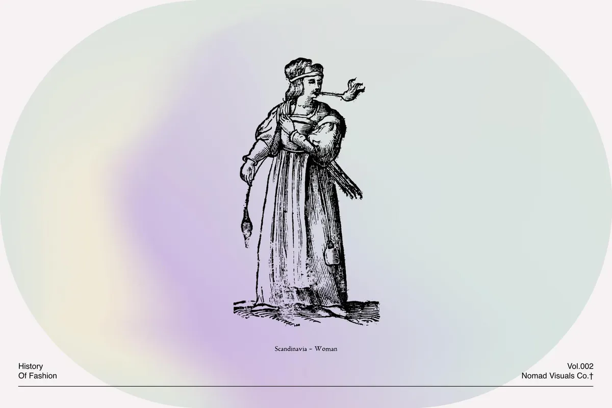 History of Fashion - Vector Illustrations