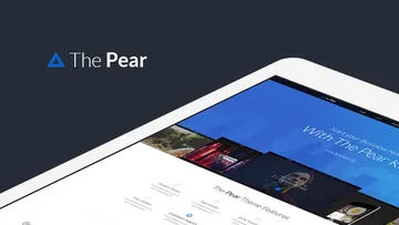 Pear Landing Page Template
