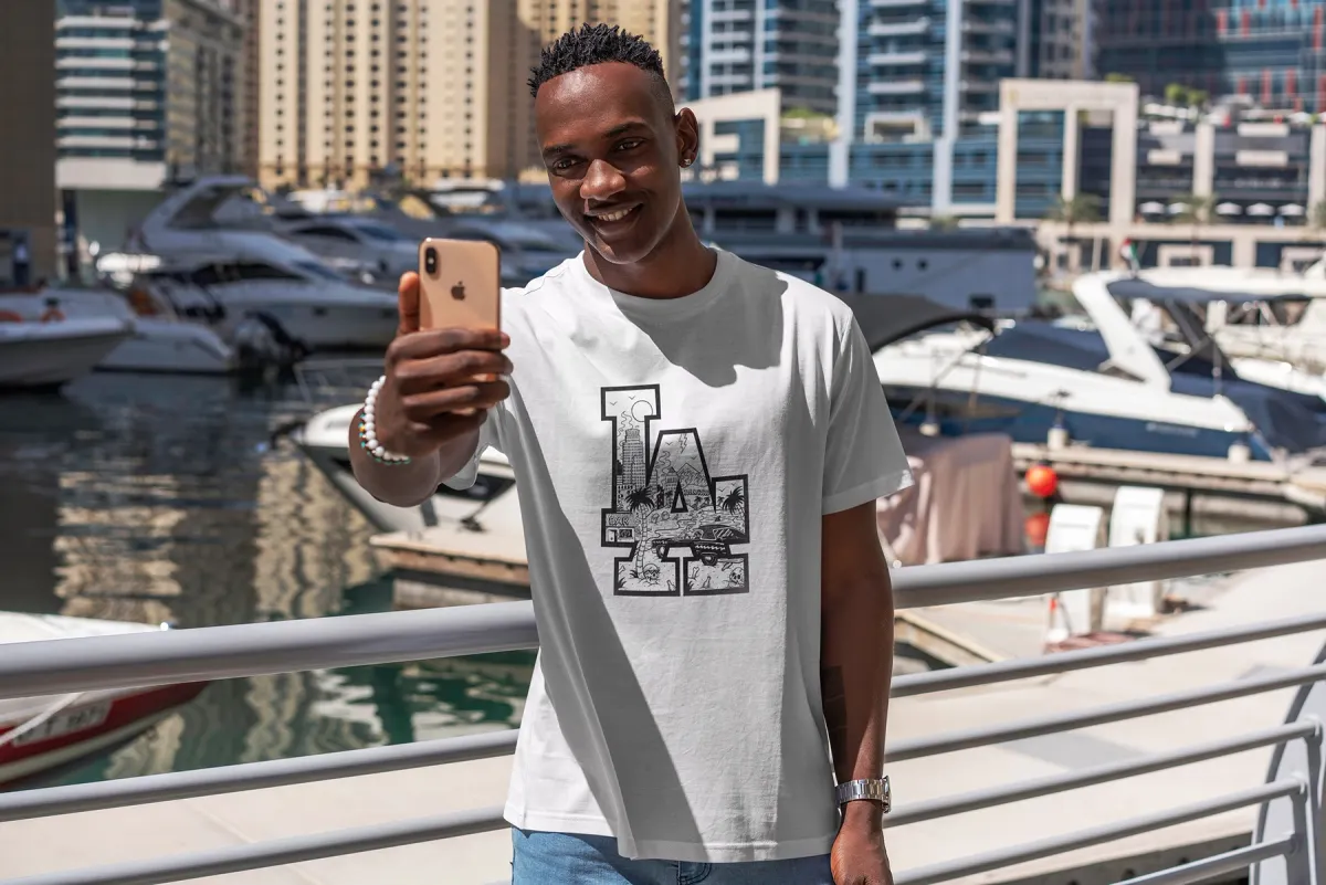 Outdoor T-Shirt Mockup Set