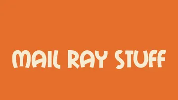 Mail Ray Stuff - Cartoon Font