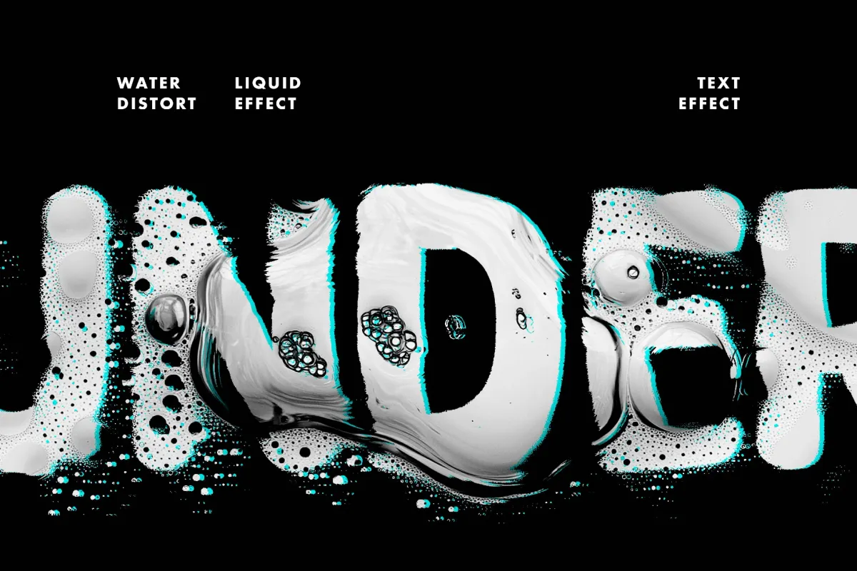 Water Distort Liquid Effect