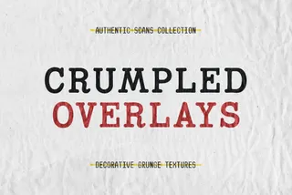 Crumpled Paper Textures Collection