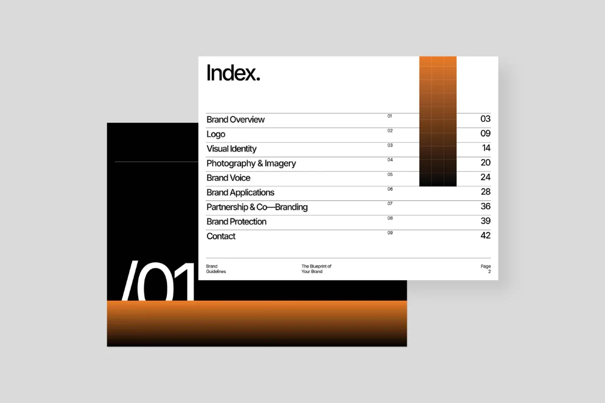 Modern Brand Guidelines CANVA & AF Template