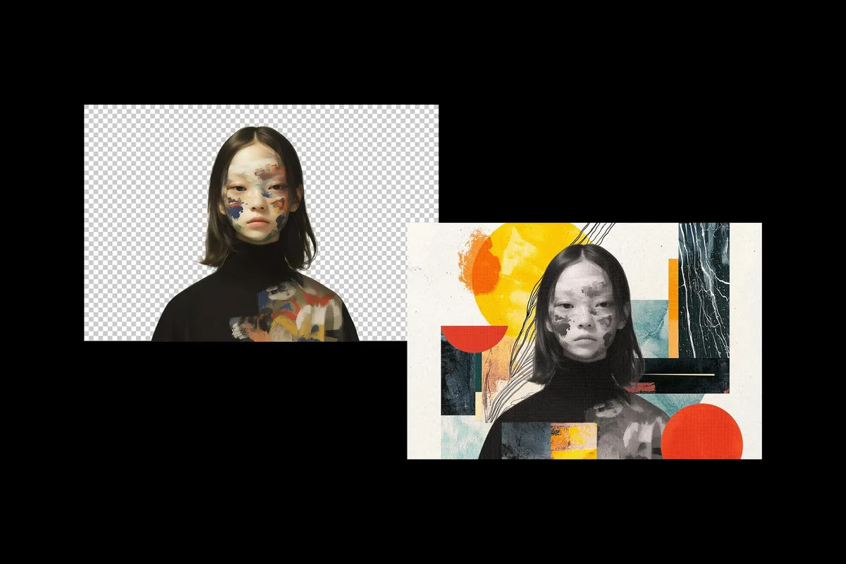 Abstract Collage Photo Effect