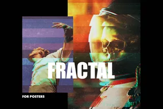 Fractal Glass Poster Effect