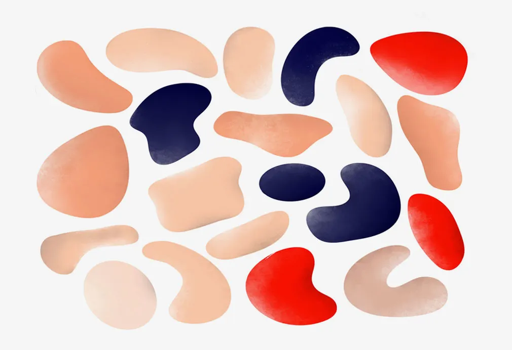 Soft Buddy Abstract Shapes