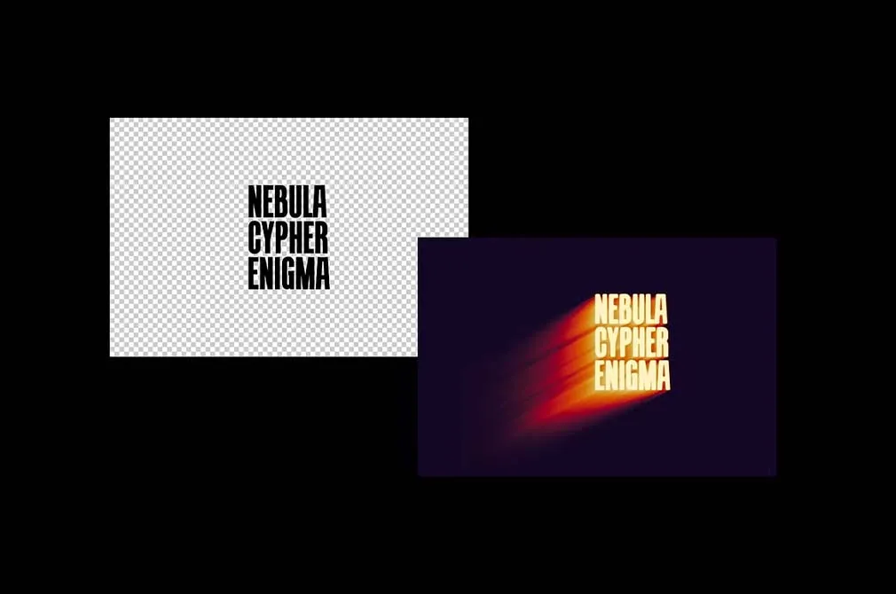 Motion Blur Text & Graphic Effect