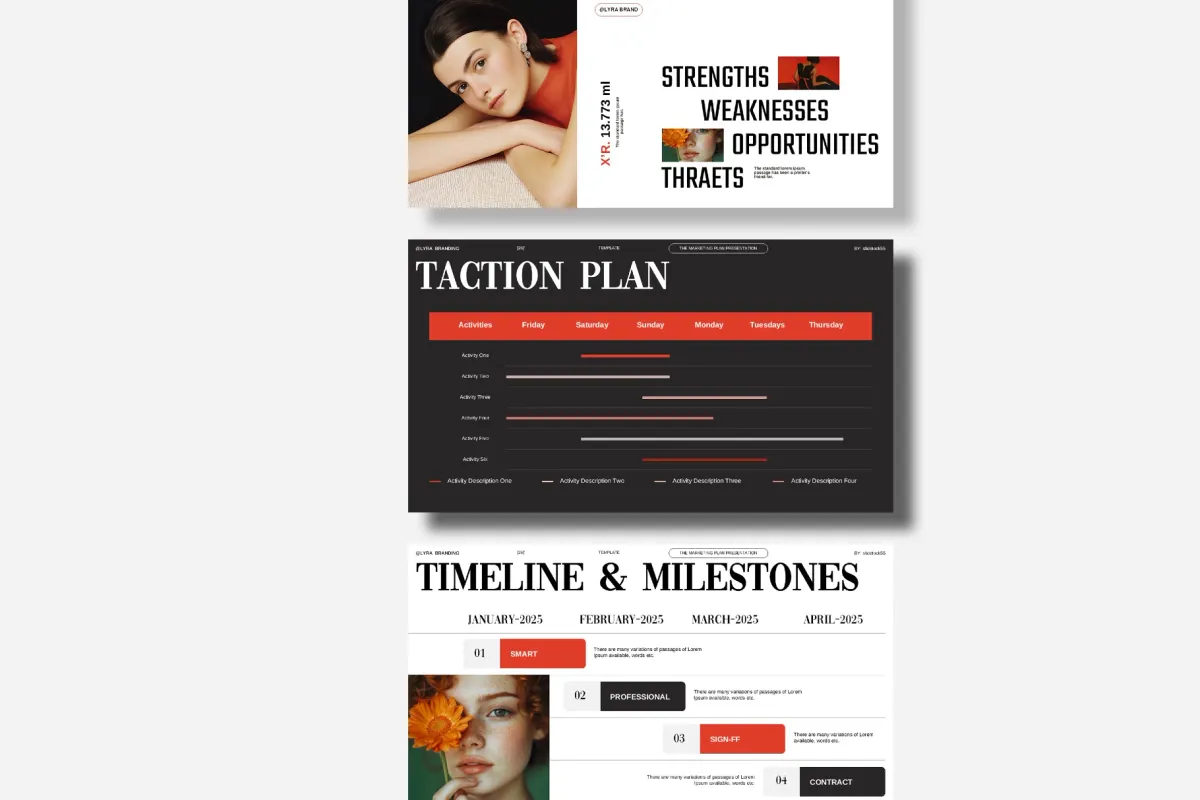 Marketing Plan Presentation Template