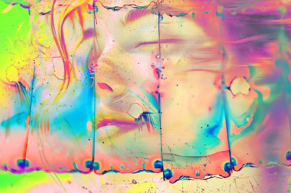 Psychedelic Film Photo Effect
