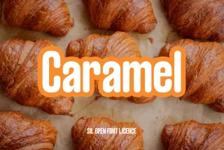 Caramel | Tall Poster Font