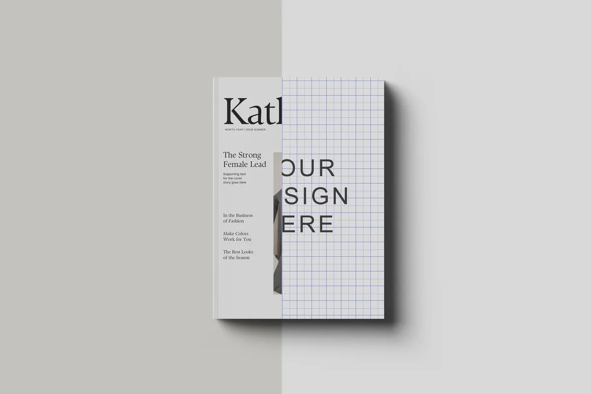 Minimal Book Cover Mockup