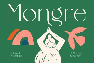 Mongre - Modern Elegant Sans Serif Font