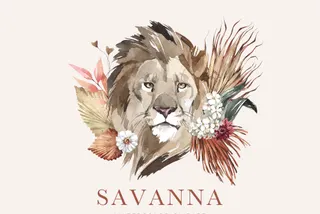 Savanna Watercolor Clipart
