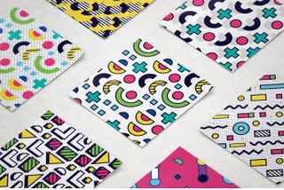 8-bit Memphis Patterns Pack