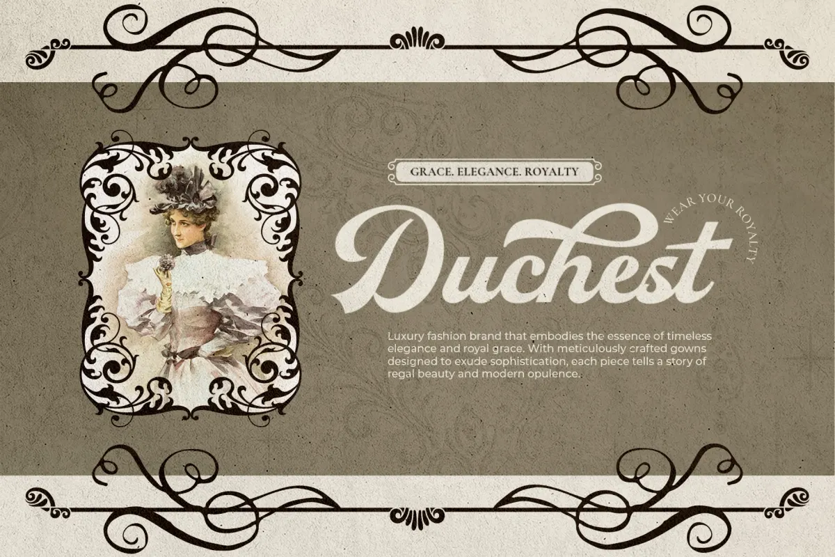 Auskey - Bold Script Font