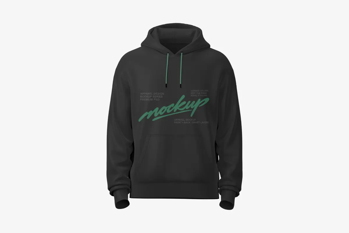 Oversized Hoodie Mockups 3D | Pixelbuddha