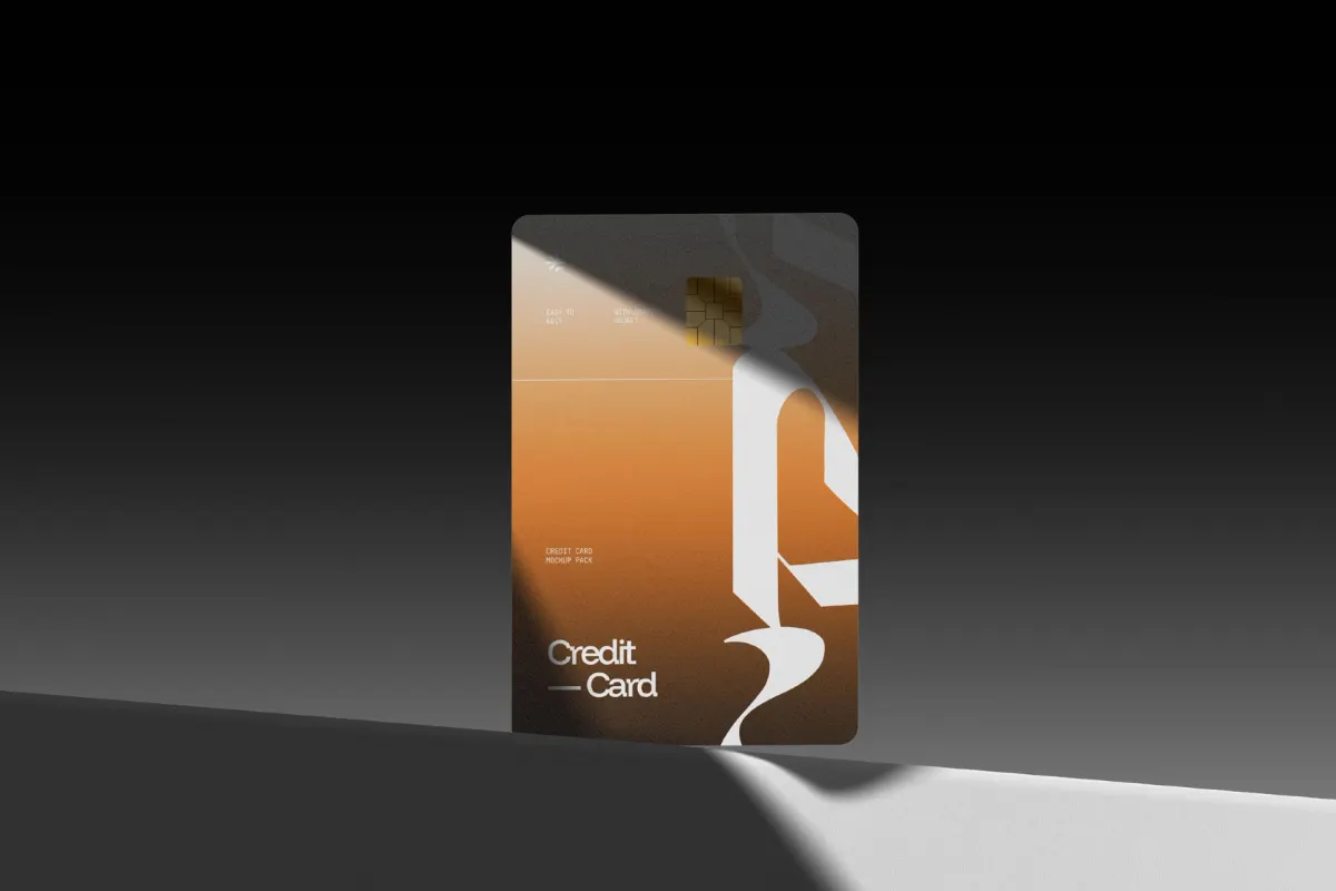 Credit Card Branding Mockup