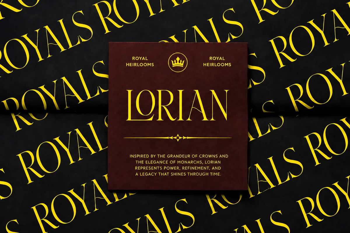 Crown Monarch - Luxury Serif Display Font