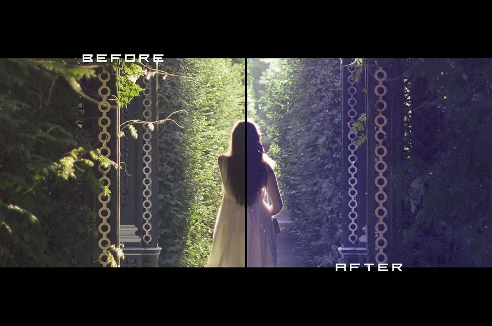 Vivid Cinematic Photo Effect